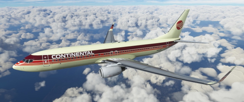 PMDG 737-800 Continental / People Express Livery   N404PE