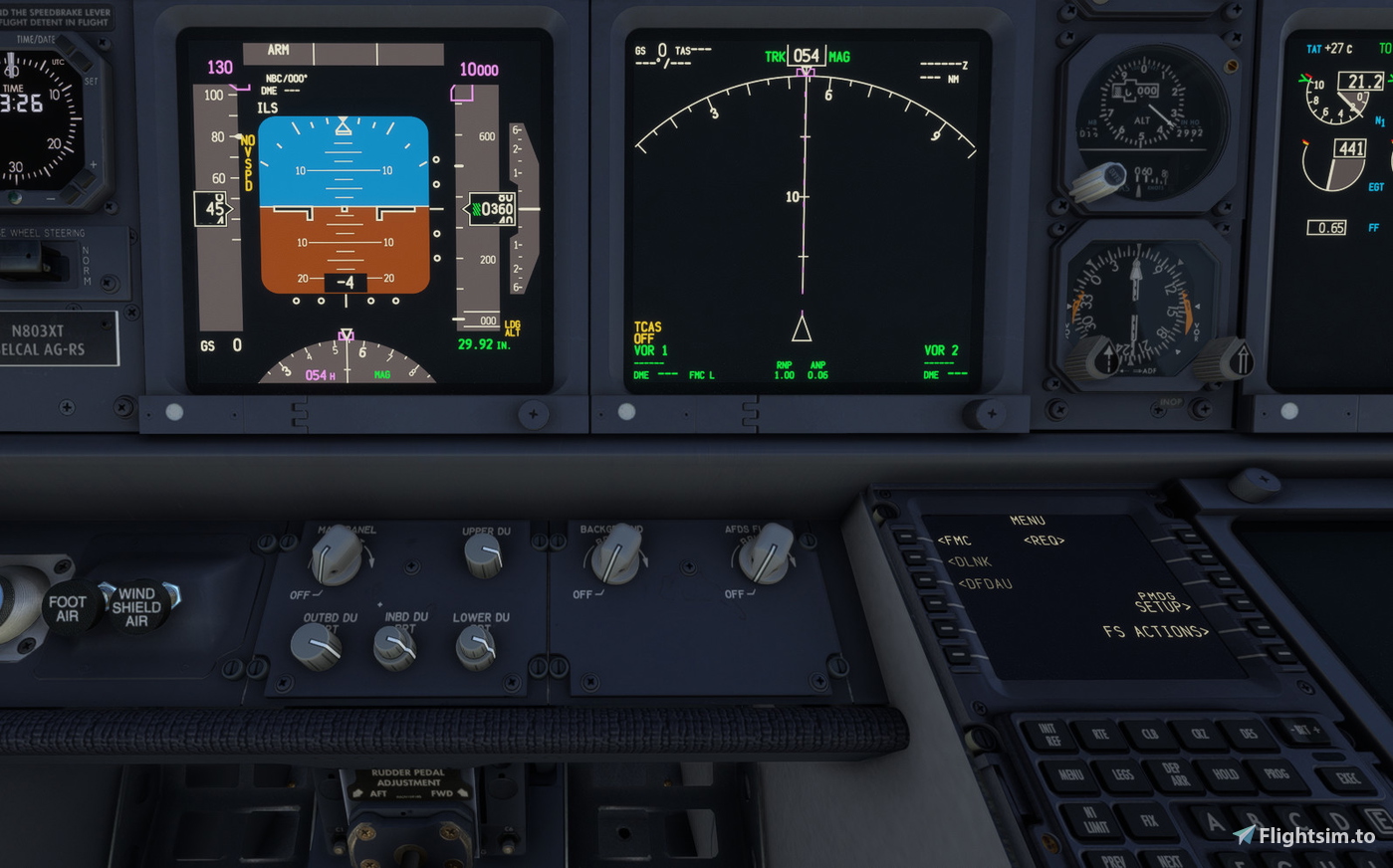 PMDG 737-800 Custom Camera and Flightdeck Views for Microsoft Flight ...