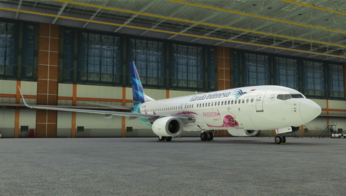 PMDG 737-800 Garuda Indonesia ("Passion Jewelry" c/s) PK-GNR