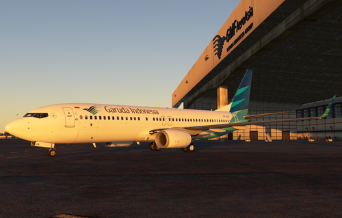 PMDG 737-800 Garuda Indonesia PK-GUA
