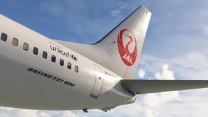 PMDG 737-800 Japan Airlines  JA304J thumbnail 3