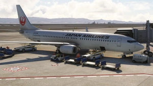 PMDG 737-800 Japan Airlines  JA304J thumbnail 4