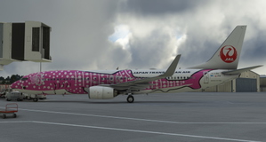 PMDG 737-800 Japan Transocean Air - JA06RK thumbnail 4