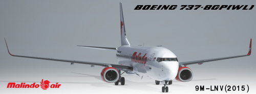 PMDG 737-800 Malindo Air (9M-LNV | 2015)