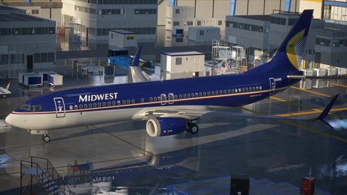 PMDG 737-800 Midwest Airlines Circa 2002 (Fictional)