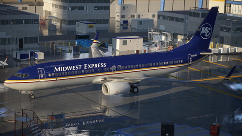 PMDG 737-800 Midwest Express Circa 1999 (Fictional)