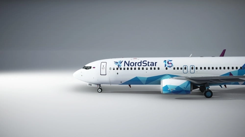 PMDG 737-800 | NordStar (RA-73256) 8K | With cabin