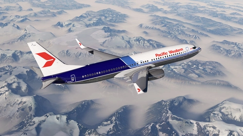 PMDG 737-800 Pacific Western