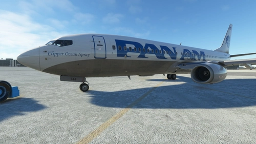 PMDG 737-800 PAN AM CLIPPER "OCEAN SPRAY" N744PA