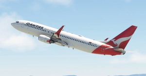 PMDG 737-800 Qantas - VH-VZU Split Scimitars thumbnail 3