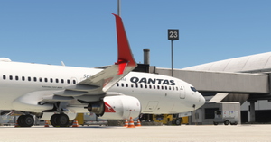 PMDG 737-800 Qantas - VH-VZU Split Scimitars thumbnail 4