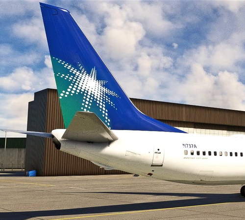 PMDG 737-800 Saudi Aramco Old Livery (Fictional)
