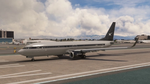 PMDG 737-800 SpaceX N154TS