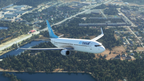 PMDG 737-800 SSW | Air Transat 9H-CHI  (from MAX)