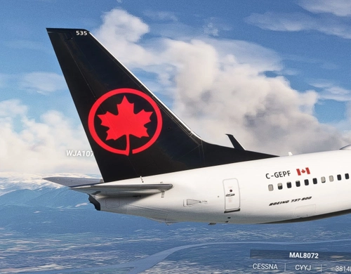 PMDG 737-800 SSW Air Canada (Fictional) C-GEPF