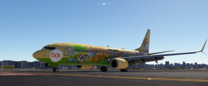 PMDG 737-800 SSW PR-GUJ - Gol Linhas Aereas "Chico Bento Livery" thumbnail 2