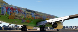 PMDG 737-800 SSW PR-GUJ - Gol Linhas Aereas "Chico Bento Livery" thumbnail 3