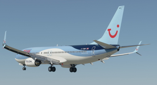 PMDG 737-800 SSW TUI Airlines UK G-TAWW