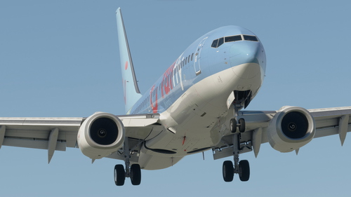 PMDG 737-800 BW TUIfly Nordic SE-DZN 14001 decal