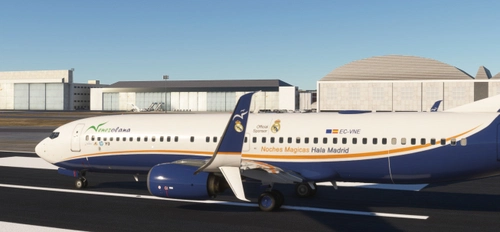 PMDG 737-800 Venezolana EC-VNE  Edition Real Madrid