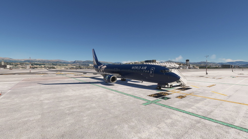 PMDG 737-800 World Air  immatriculer F-SCJT 