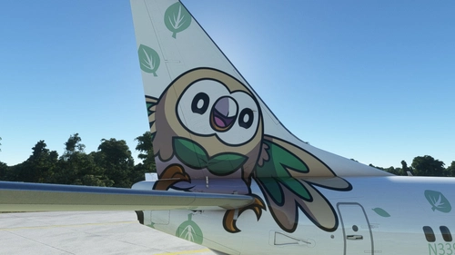 PMDG 737-800BBJ2 "Rowlet" (N339BZ)