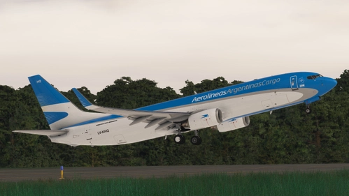 PMDG 737-800BCF Aerolineas Argentinas LV-KHQ (Fictional)