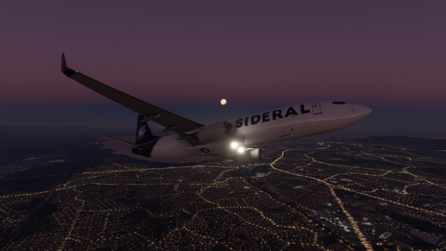 PMDG 737-800BCF Sideral PR-SLA FIC