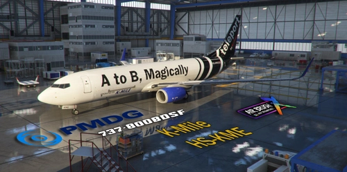 PMDG 737-800BDSF - K-Mile | HS-KME | AirBrush Simulator