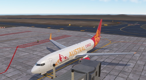 PMDG 737-800CF AUSTRAL AIRWAYS CARGO CC-AST