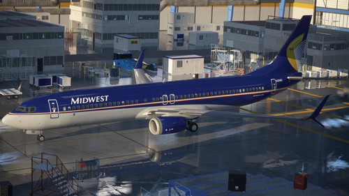 PMDG 737-900 Midwest Airlines Circa 2002 (Fictional)