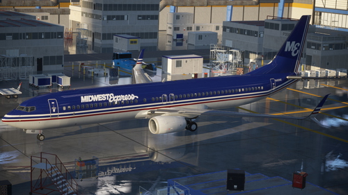 PMDG 737-900 Midwest Express Circa 1984 (Fictional)