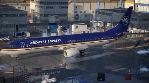 PMDG 737-900 Midwest Express Circa 1999 (Fictional)