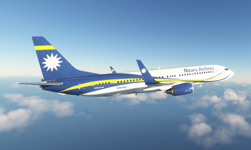 PMDG 738 AIR NAURU LIVERY