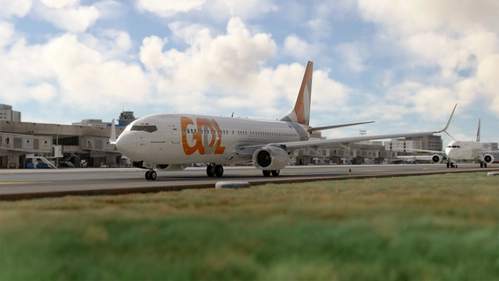 PMDG 738 GOL Linhas Aéreas PR-GIU SSW