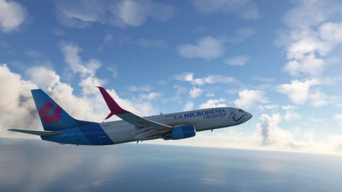 PMDG 738BCF EA Micronesia (Fictional Regional Airline of Micronesia)