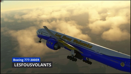PMDG 777- 300ER  -  LES FOUS VOLANTS