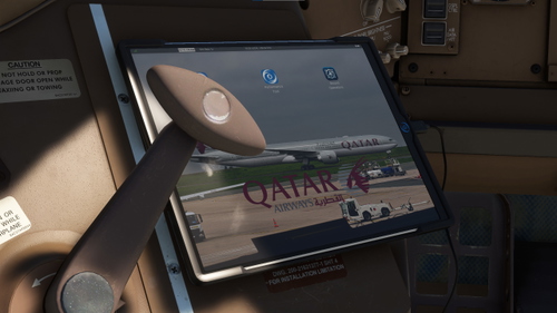 PMDG 777-200/300 Qatar airways EFB