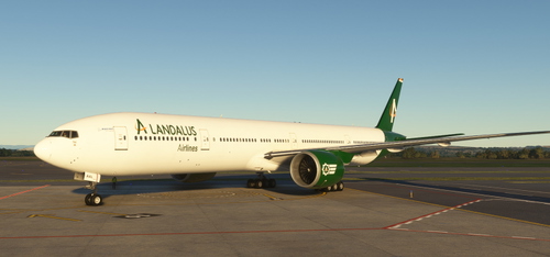 PMDG 777 300 ER  Alandalus Airlines EC-AAL