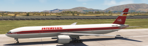 PMDG 777-300 Interflug