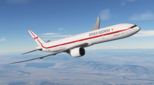 PMDG 777-300ER  - Garuda Indonesia / Indonesian Government - PK-GIG
