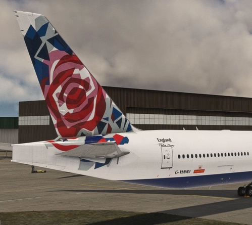 PMDG 777-300ER - British Airways World Tails (Chelsea Rose) G-YMMV (Fictional)