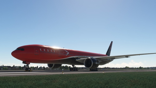 PMDG 777-300ER - KROKS AIRLINES  - SP-BZU 