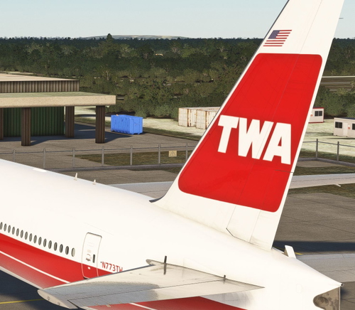 PMDG 777-300ER - Trans World Airlines - Twin Stripe Livery - N773TW (Fictional)