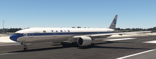 PMDG 777-300ER - VARIG (Vintage Colors) PP-VJX