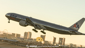 PMDG 777-300ER  American Airlines Bare Metal One World  8K thumbnail 2