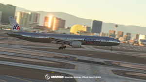 PMDG 777-300ER  American Airlines Bare Metal One World  8K thumbnail 5