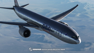 PMDG 777-300ER  American Airlines Bare Metal One World  8K thumbnail 11