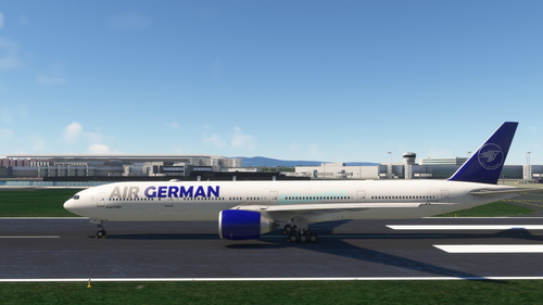 PMDG 777-300ER | D-ALGA | Air German | VA | with some cabin details