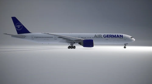 PMDG 777-300ER | D-ALGE | Air German | VA | with some cabin details